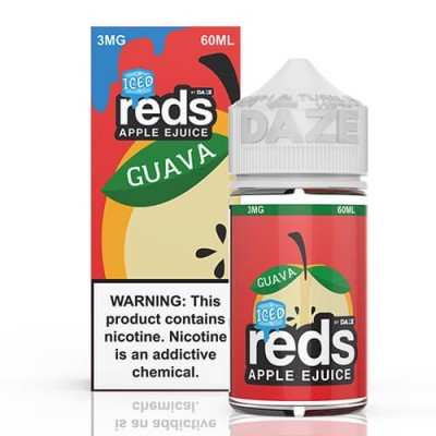 Reds Apple Guava Iced eJuice - 7 DAZE 